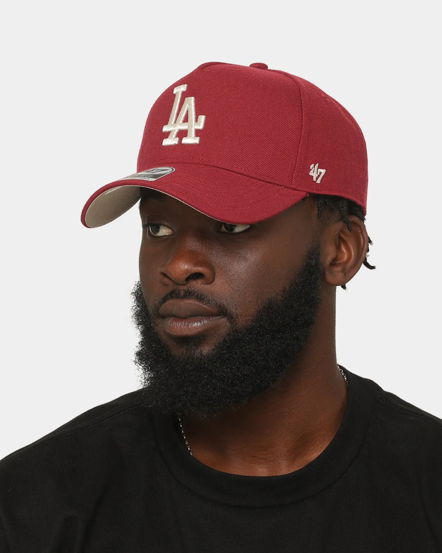 47 Brand Los Angeles Dodgers Replica MVP DT Snapback Cardinal