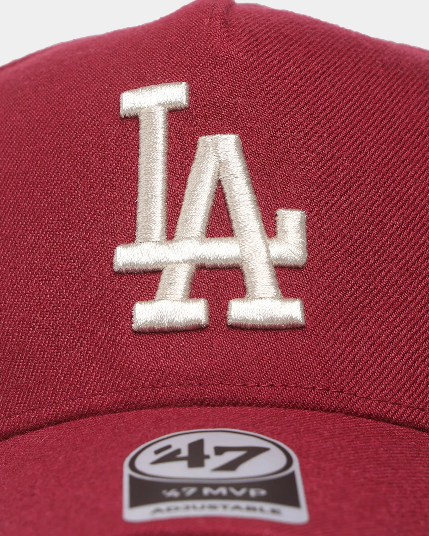 47 Brand Los Angeles Dodgers Replica MVP DT Snapback Cardinal