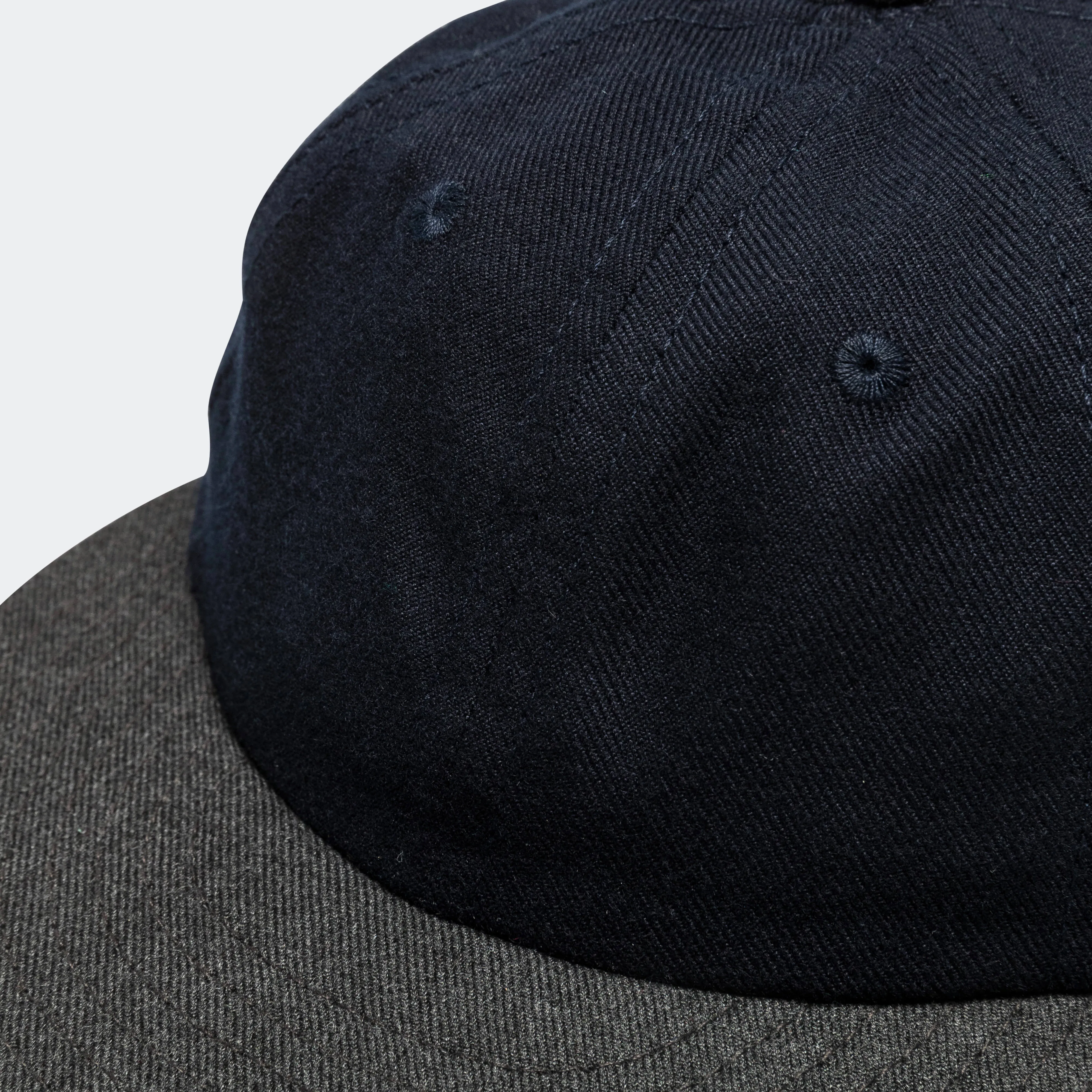 6 Panel Cap - Navy/Charcoal