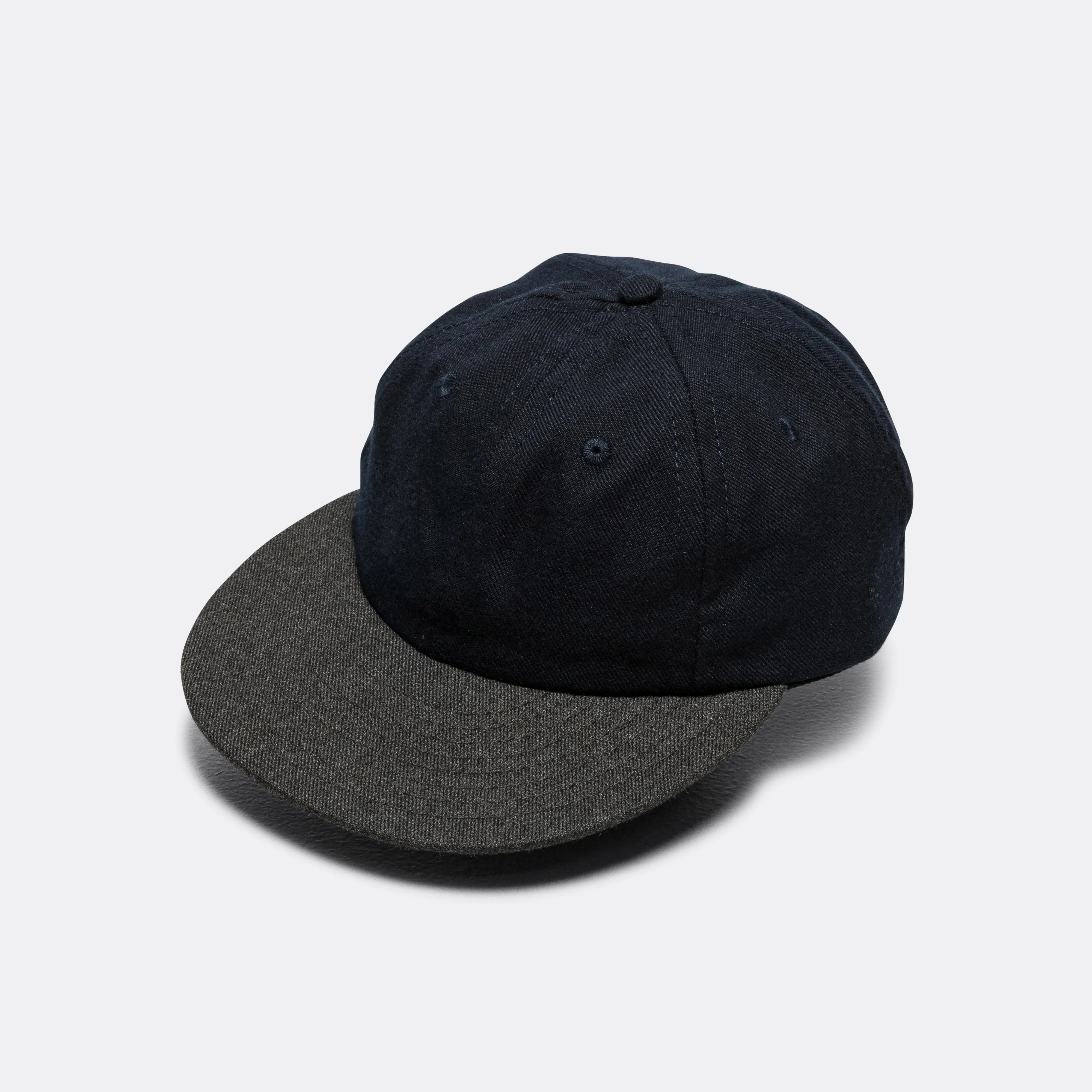 6 Panel Cap - Navy/Charcoal