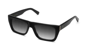 9FIVE EYEWEAR 212 BLACK GOLD W/ GRADIENT LENS