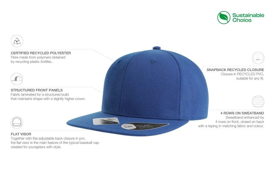 Atlantis Headwear - Sustainable Flat Bill Cap