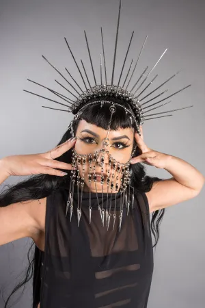 Atzi Designs by Maritza Regalado Sachs - Dark Sunrise - HEADGEAR VIII (2020)