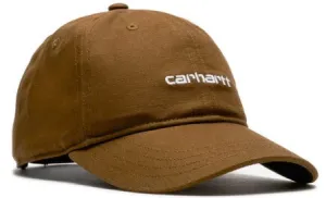 Carhartt Canvas Script Hat / Lumber / White