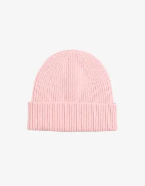 Colorful Standard Merino Wool Beanie Faded Pink