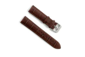 EONIQ Faux Alligator Straps -- Brown