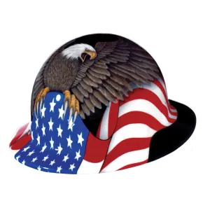 Fibre Metal Spirit Of America Full Brim Hard Hat #E1RW00A006