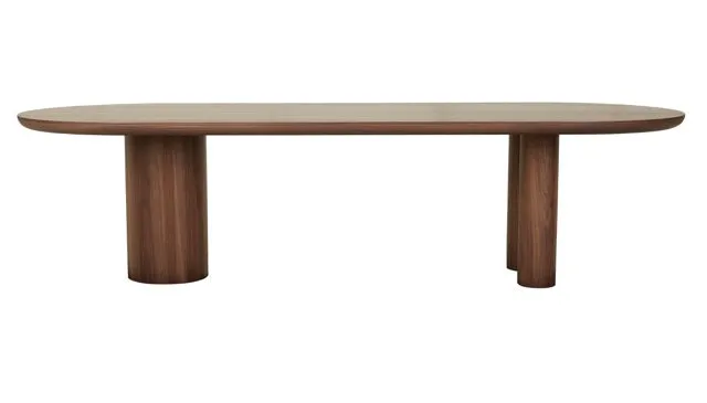 GlobeWest | Seb Oval Dining Table | Walnut