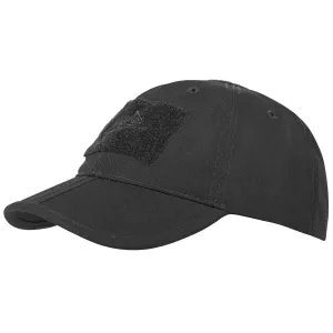 Helikon Folding Baseball Cap Ripstop - Black