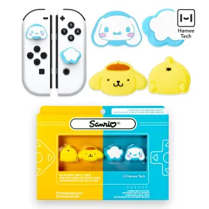 Hello Kitty and Friends Switch Grip Caps (Cinnamoroll   Pompompurin)