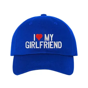 I Love My Girlfriend Baseball Hat