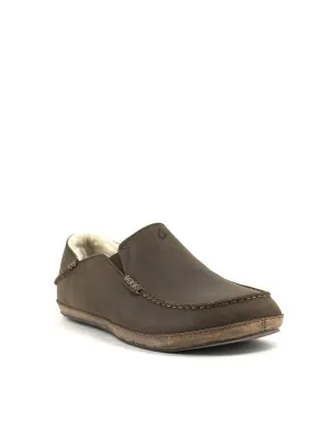 Men's Olukai — Moloa Slipper - Dark Wood