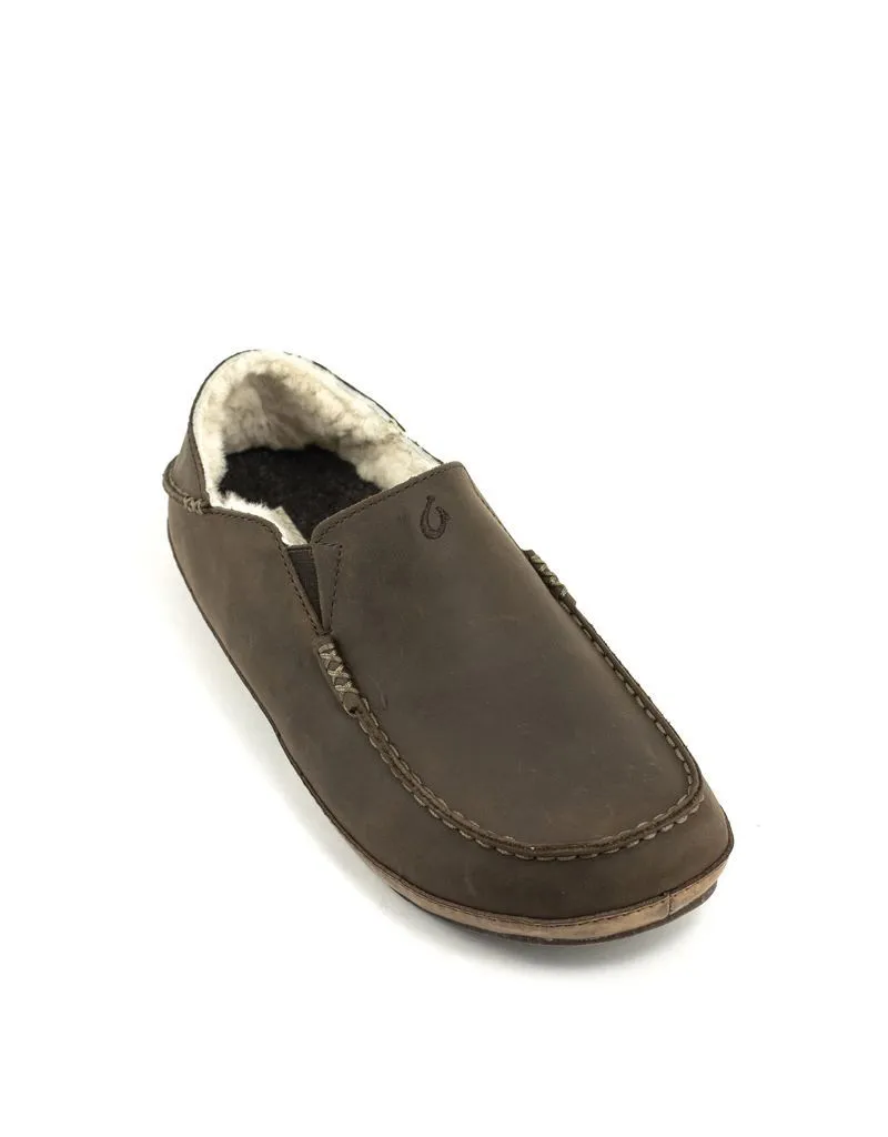 Men's Olukai — Moloa Slipper - Dark Wood