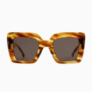 Polarized Amour / Butterscotch Tort / Brown Lens