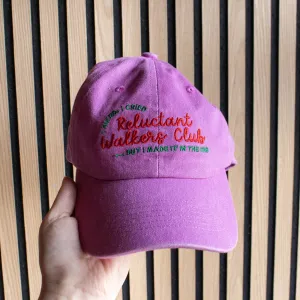 Reluctant Walkers Club Purple Cap