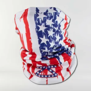 Rugged USA Flag Multi-Use Neck Gaiter & Headwear