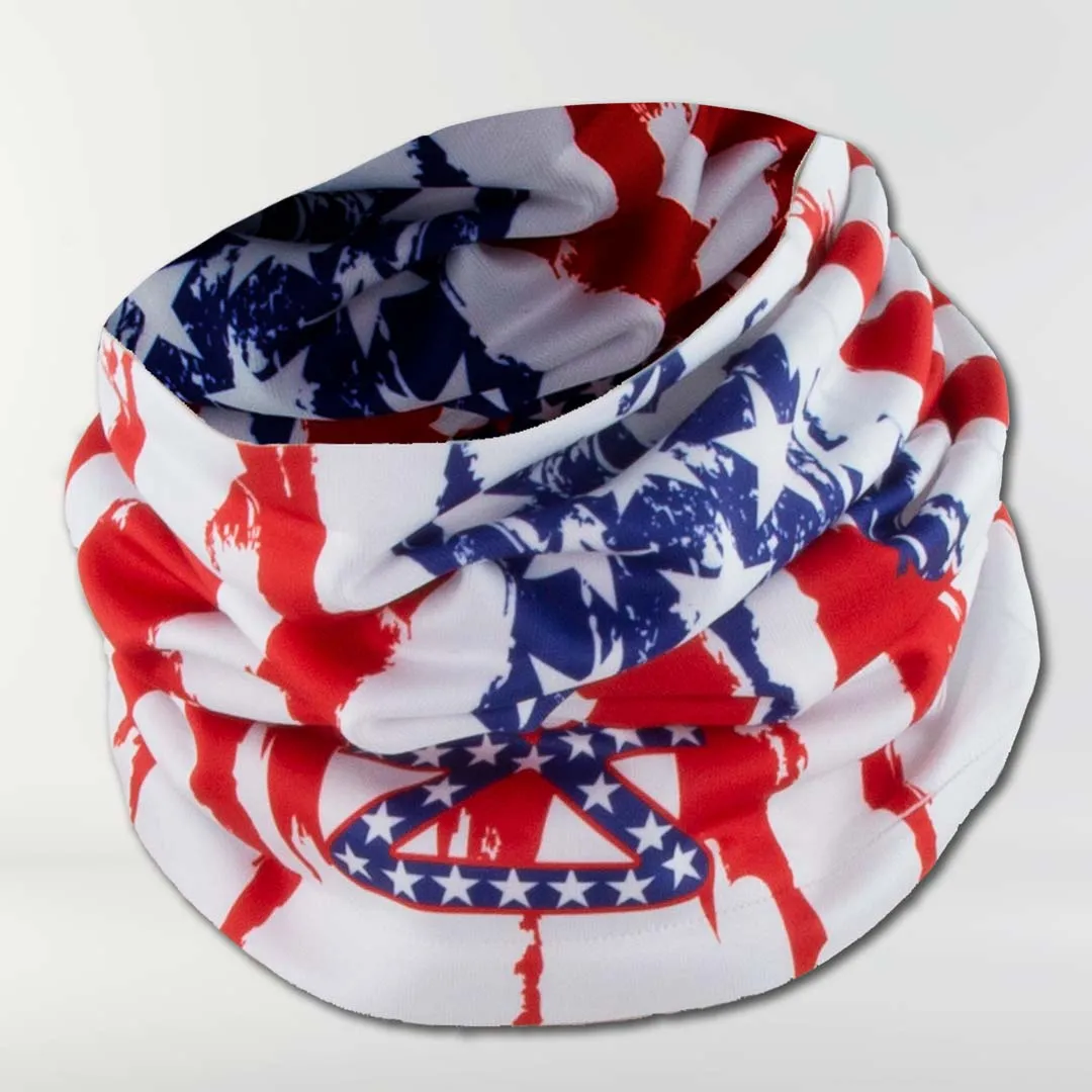 Rugged USA Flag Multi-Use Neck Gaiter & Headwear