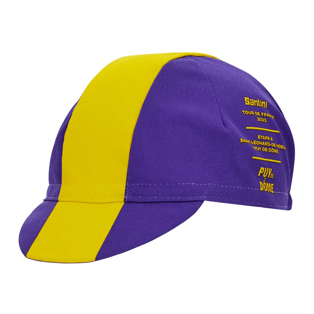 Santini TDF Puy De Dome Cycling Cap-Print