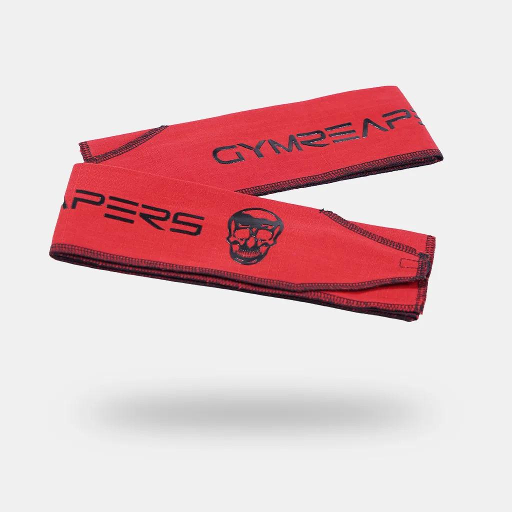 Strength Wrist Wraps - Adjustable Support - Red