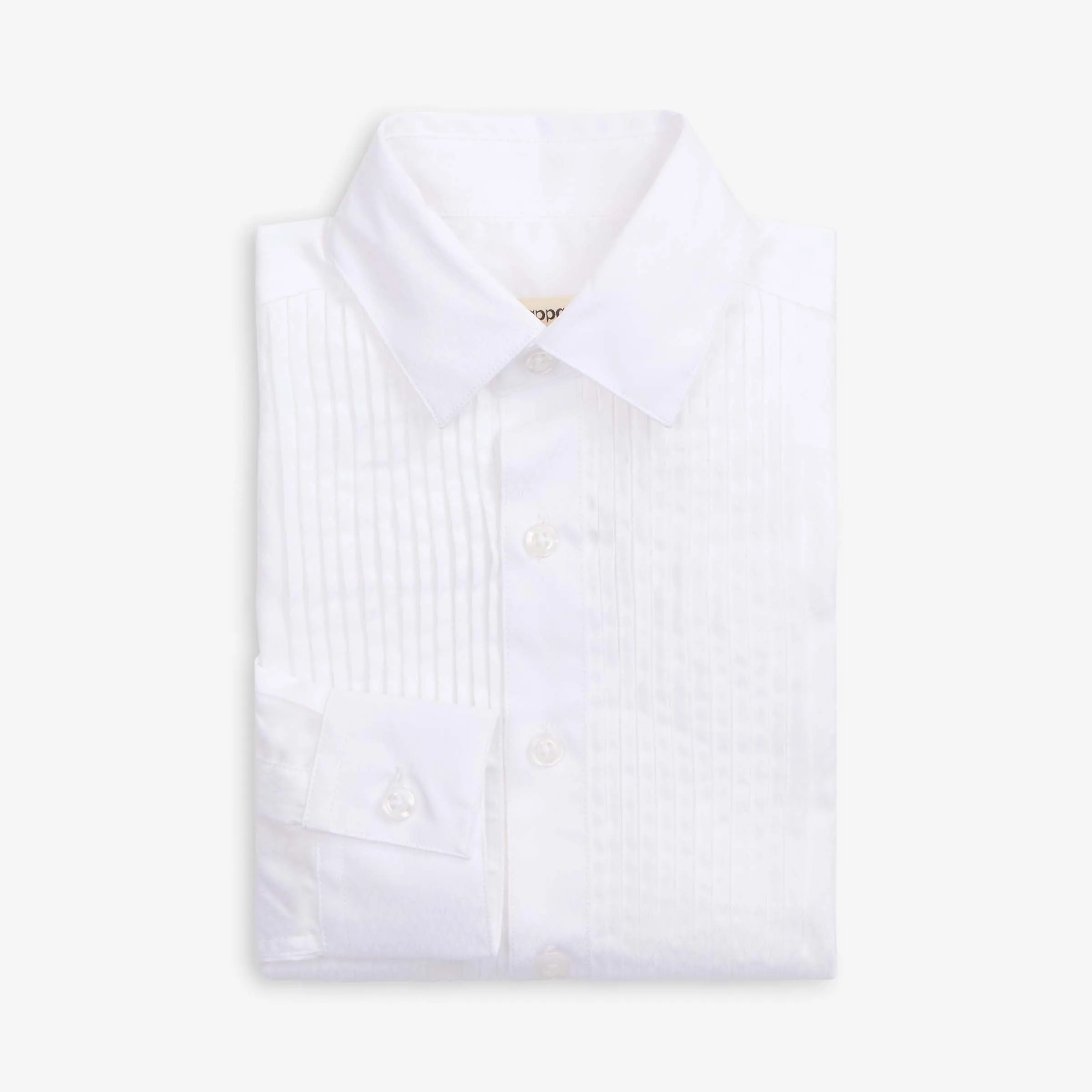 Tuxedo Shirt | White